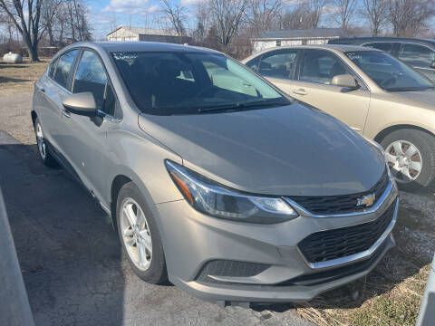 2017 Chevrolet Cruze for sale at HEDGES USED CARS in Carleton MI