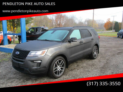 2019 Ford Explorer for sale at PENDLETON PIKE AUTO SALES in Ingalls IN