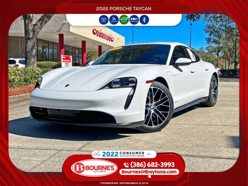 2022 Porsche Taycan for sale at Bourne's Auto Center in Daytona Beach FL
