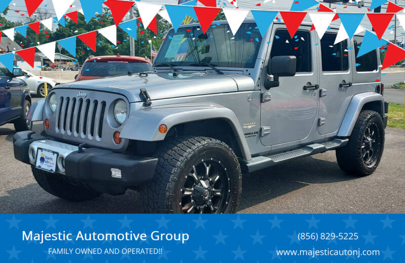 2013 Jeep Wrangler Unlimited for sale at Majestic Automotive Group in Cinnaminson NJ