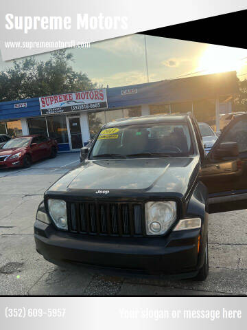 2011 Jeep Liberty for sale at Supreme Motors in Leesburg FL