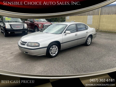 2005 Chevrolet Impala for sale at Sensible Choice Auto Sales, Inc. in Longwood FL