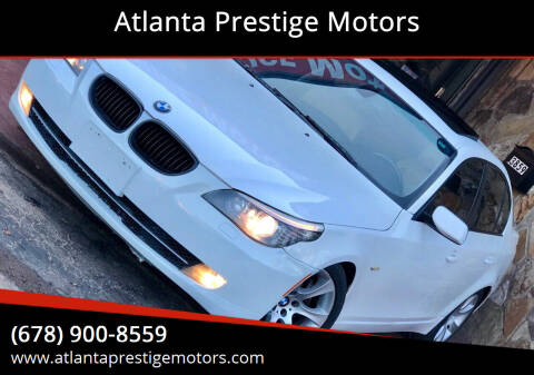 2008 BMW 5 Series for sale at Atlanta Prestige Motors in Decatur GA