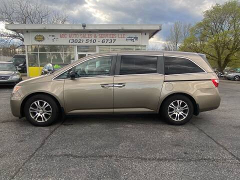 2013 Honda Odyssey for sale at ABC Auto Sales and Service in New Castle DE