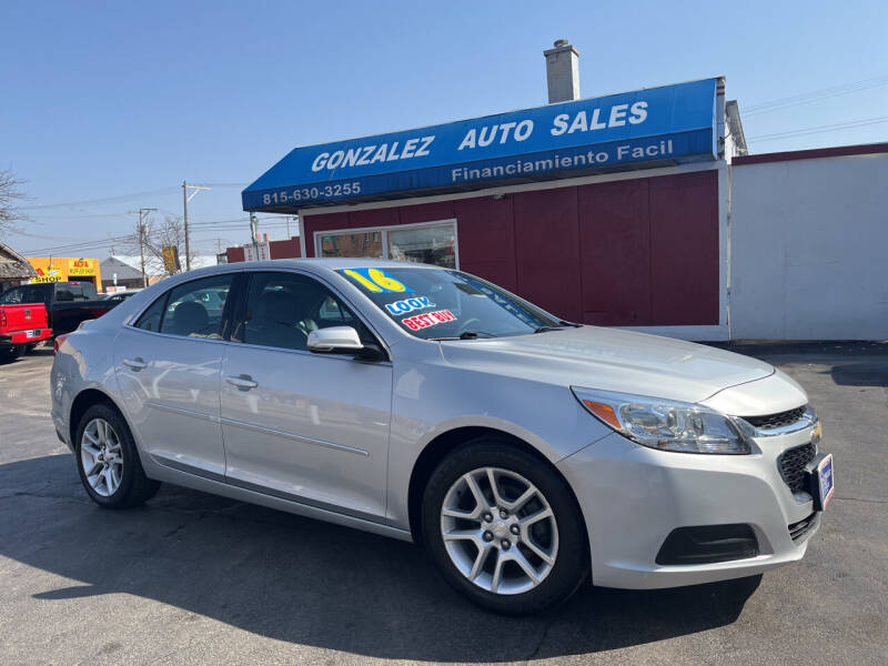 2016 Chevrolet Malibu Limited for sale at Gonzalez Auto Sales in Joliet IL