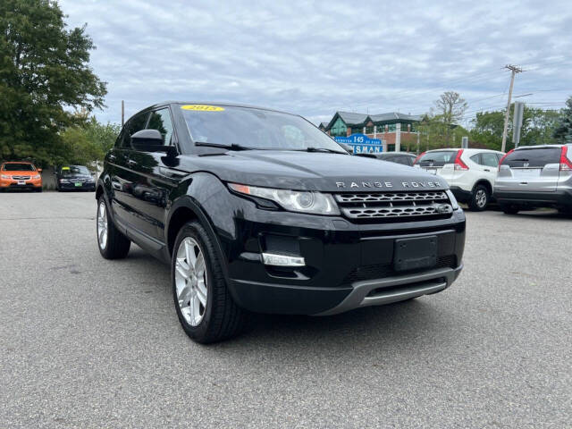 2015 Land Rover Range Rover Evoque for sale at Kinsman Auto Sales in North Andover, MA