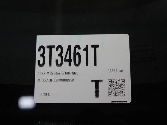 2022 Mitsubishi Mirage LE