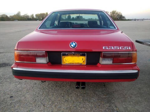 1989 BMW 6 Series 635CSi