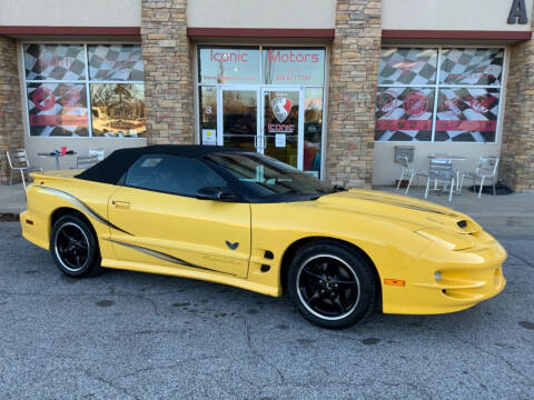 2002 Pontiac Firebird for sale at Iconic Motors of Oklahoma City, LLC in Oklahoma City OK