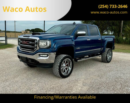 2018 GMC Sierra 1500 for sale at Waco Autos in Lorena TX