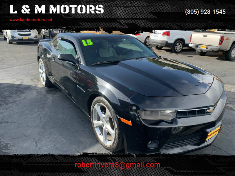 2015 Chevrolet Camaro for sale at L & M MOTORS in Santa Maria CA