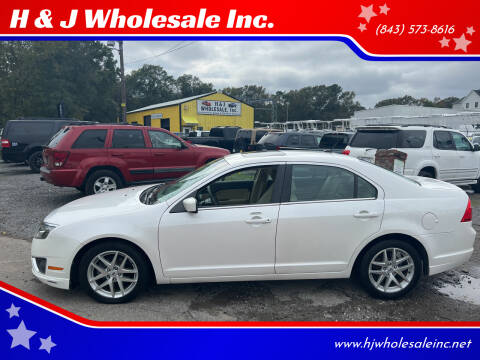 2012 Ford Fusion for sale at H & J Wholesale Inc. in Charleston SC