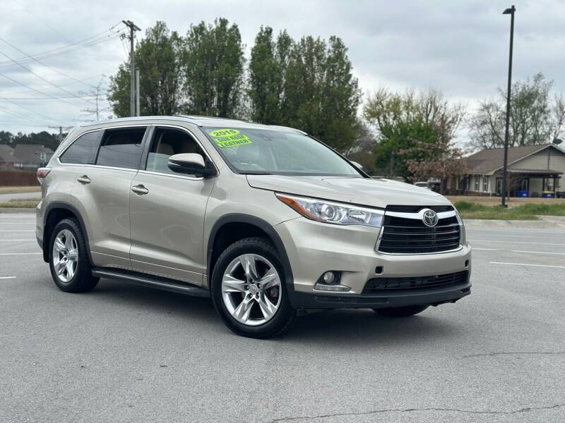2015 Toyota Highlander for sale at STEVENS USED AUTO SALES, LLC in Lowell AR