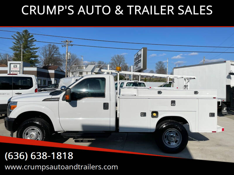 2013 Ford F-350 Super Duty for sale at CRUMP'S AUTO & TRAILER SALES in Crystal City MO