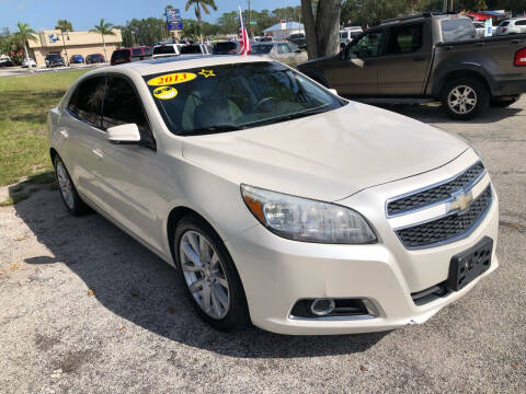 2013 Chevrolet Malibu for sale at Palm Auto Sales in West Melbourne FL