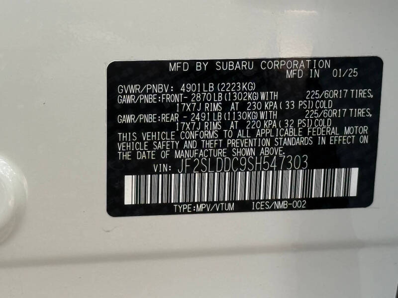 2025 Subaru Forester Premium
