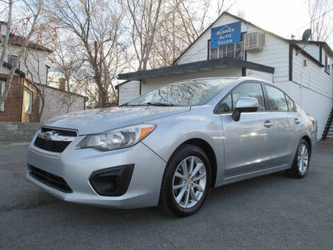 2013 Subaru Impreza for sale at Summit Auto Sales in Reno NV