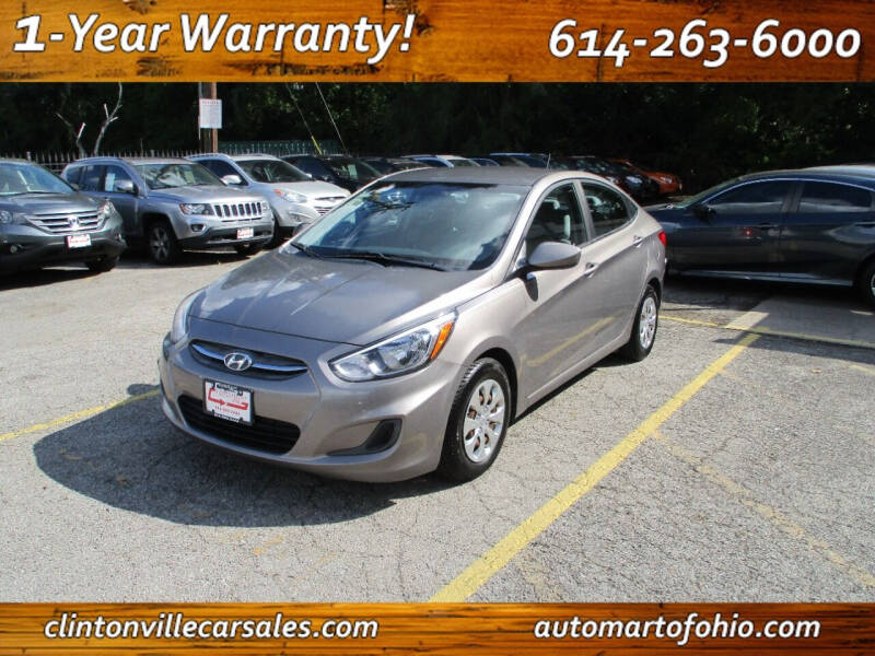 2017 Hyundai Accent for sale at Clintonville Car Sales - AutoMart of Ohio in Columbus OH