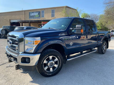 2012 Ford F-250 Super Duty for sale at LUCKOR AUTO in San Antonio TX