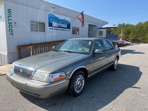 2004 Mercury Grand Marquis for sale at Mountain Motors LLC in Spartanburg SC