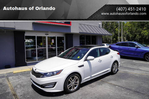 2013 Kia Optima for sale at Autohaus of Orlando in Orlando FL