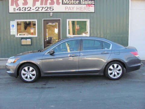 2008 Honda Accord for sale at R's First Motor Sales Inc in Cambridge OH