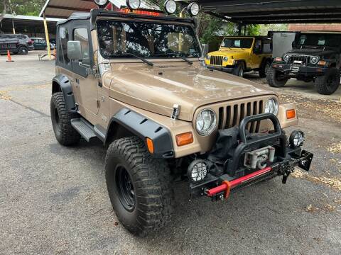 1999 Jeep Wrangler for sale at TROPHY MOTORS in New Braunfels TX