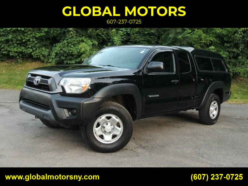 2013 Toyota Tacoma for sale at GLOBAL MOTORS in Binghamton NY