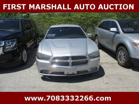 2012 Dodge Charger for sale at First Marshall Auto Auction in Harvey IL