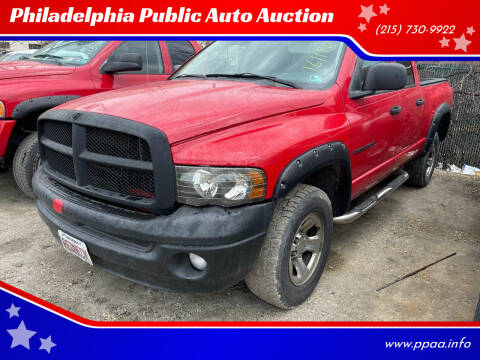 2003 Dodge Ram Pickup 1500 for sale at Philadelphia Public Auto Auction in Philadelphia PA