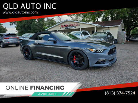 2016 Ford Mustang for sale at QLD AUTO INC in Tampa FL