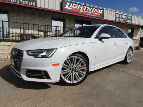 2017 Audi A4 for sale at Lightning Motorsports in Grand Prairie TX