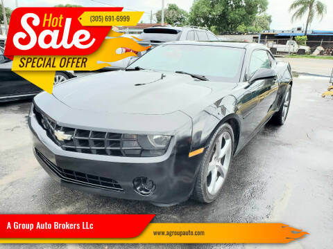 2012 Chevrolet Camaro for sale at A Group Auto Brokers LLc in Opa-Locka FL