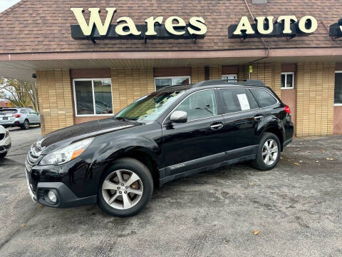 2013 Subaru Outback for sale at Wares Auto Sales INC in Traverse City MI