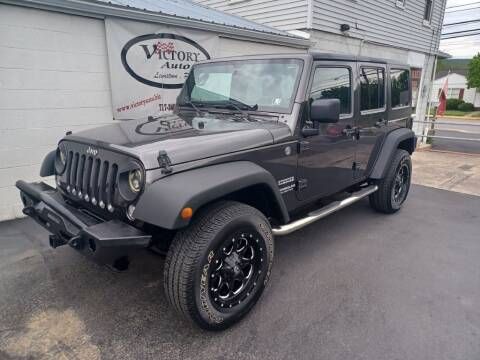 2014 Jeep Wrangler Unlimited for sale at VICTORY AUTO in Lewistown PA