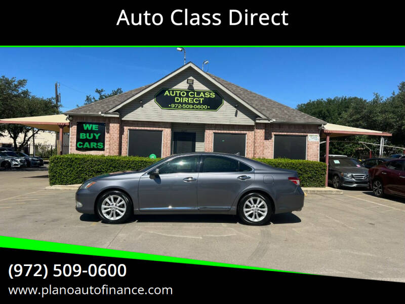 2012 Lexus ES 350 for sale at Auto Class Direct in Plano TX