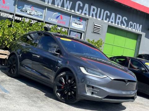 2016 Tesla Model X for sale at CARUCARS LLC in Miami FL