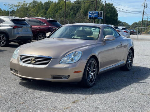 2002 Lexus SC 430 for sale at Signal Imports INC in Spartanburg SC