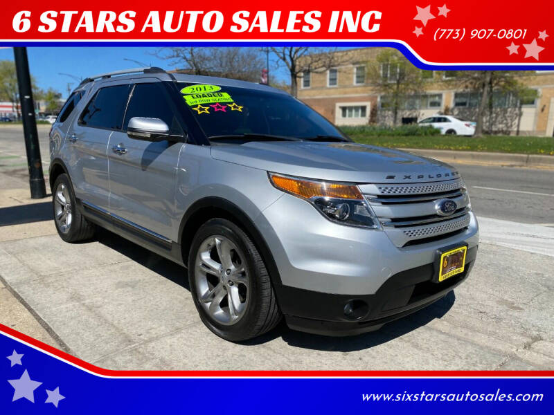 2013 Ford Explorer for sale at 6 STARS AUTO SALES INC in Chicago IL