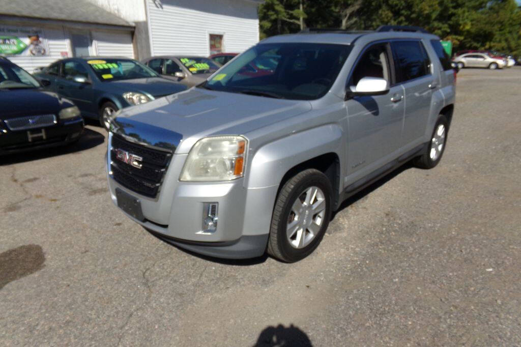 Silver 2013 GMC Terrain SLE-2 AWD SLE-2 4dr SUV 1