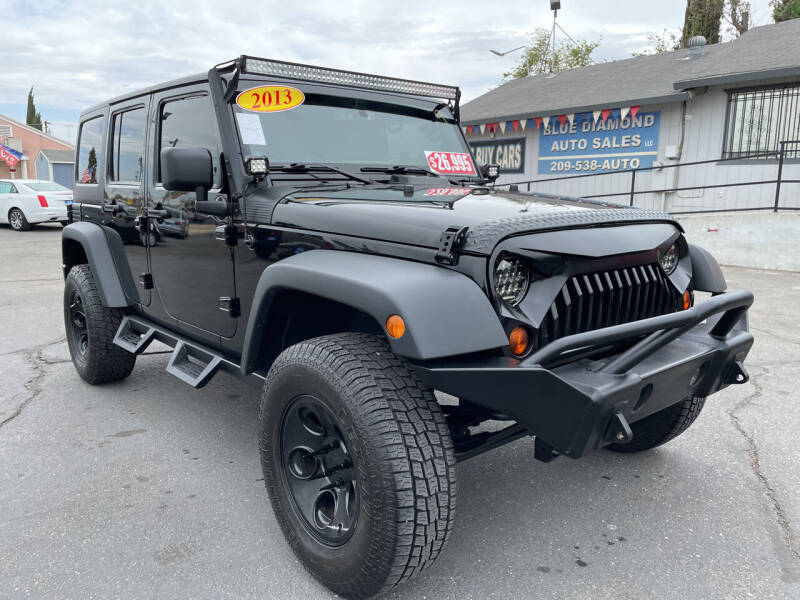 2013 Jeep Wrangler Unlimited for sale at Blue Diamond Auto Sales in Ceres CA