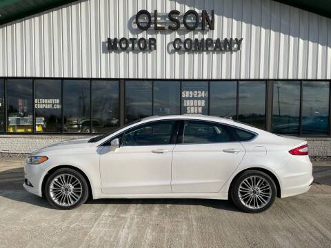 2014 Ford Fusion for sale at Olson Motor Company in Morris MN
