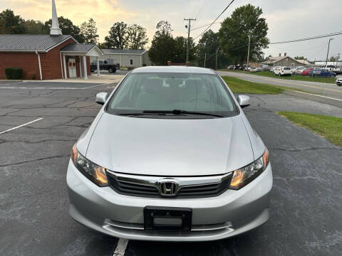 2012 Honda Civic for sale at SHAN MOTORS, INC. in Thomasville NC