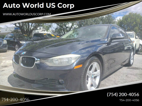 2014 BMW 3 Series for sale at Auto World US Corp in Plantation FL