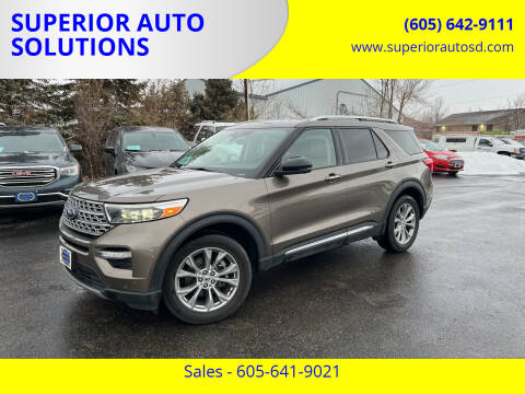 2021 Ford Explorer for sale at SUPERIOR AUTO SOLUTIONS in Spearfish SD