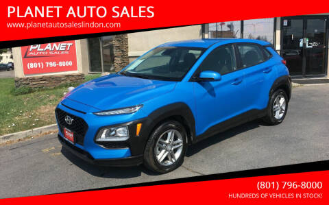 2019 Hyundai Kona for sale at PLANET AUTO SALES in Lindon UT