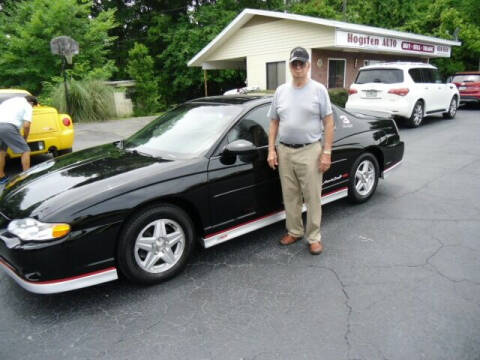 2002 Chevrolet Monte Carlo for sale at HOGSTEN AUTO WHOLESALE in Ocala FL