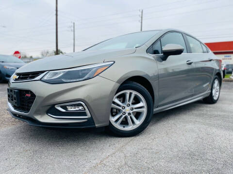 2018 Chevrolet Cruze for sale at powerful cars auto group llc in Houston TX