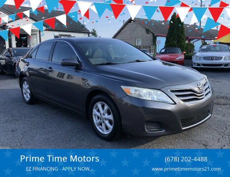 2011 Toyota Camry for sale at Prime Time Motors in Marietta GA