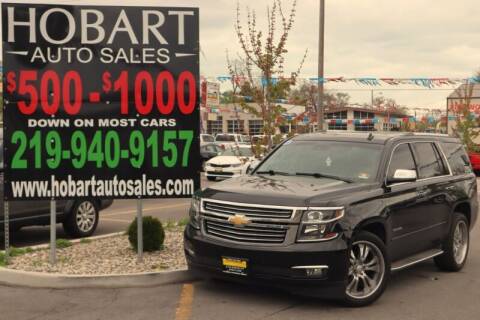2015 Chevrolet Tahoe for sale at Hobart Auto Sales in Hobart IN